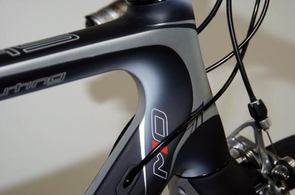 The M10 we were shown featured white sections that ghost away into the predominately black frame.