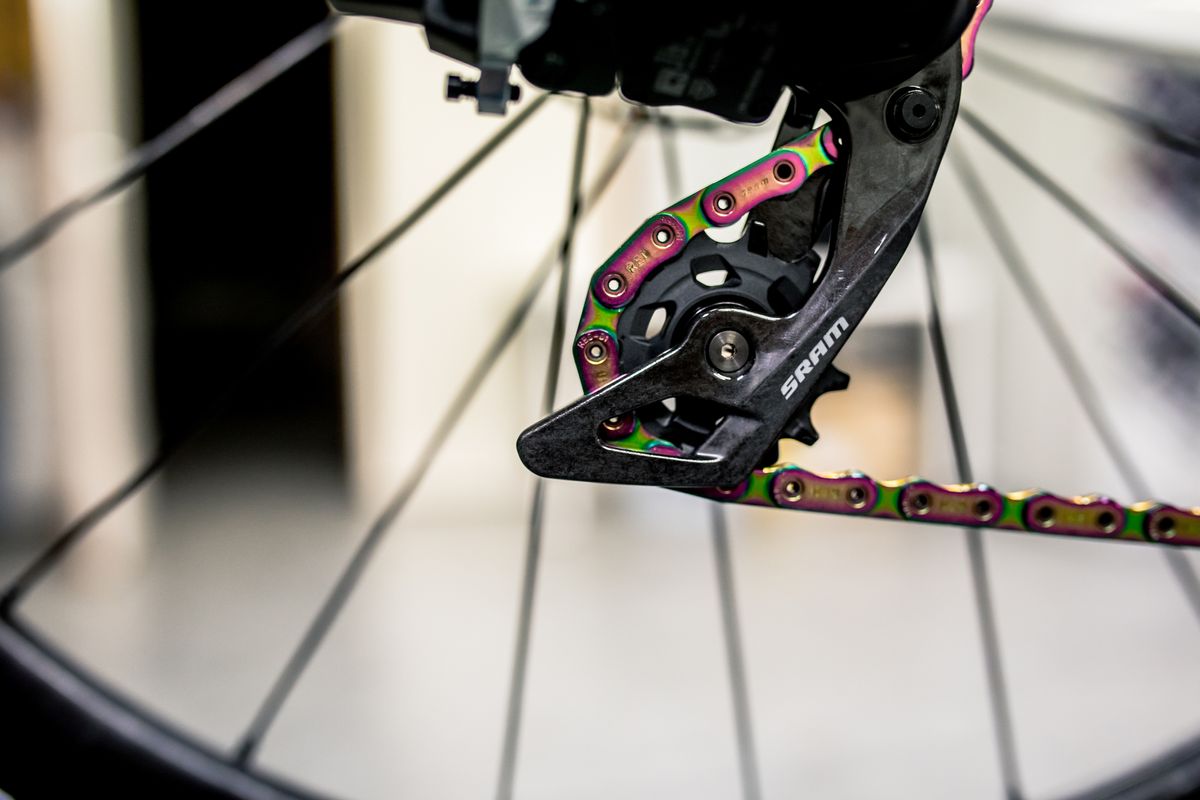 Mads Pedersen's World Champion Trek Madone