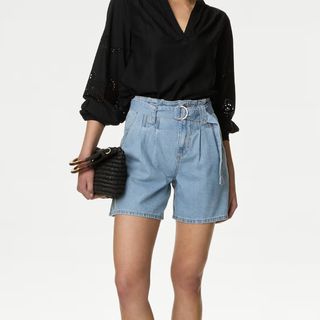 M&S denim shorts 