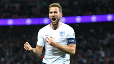 England captain Harry Kane scored a hat-trick in the 7-0 win over Montenegro