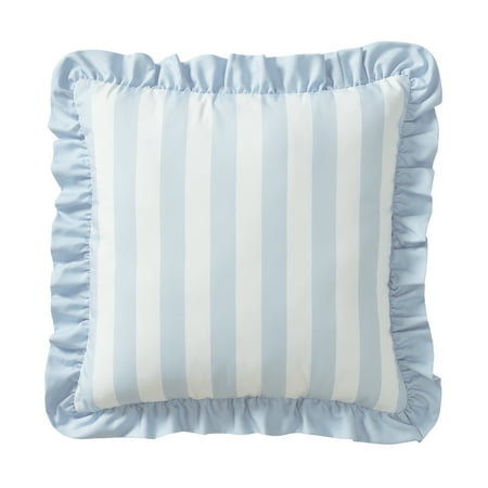 My Texas House Blue Cabana 18" X 18" Outdoor Pillow