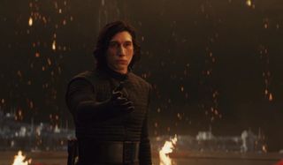 Star Wars: The Last Jedi Kylo Ren reaching out