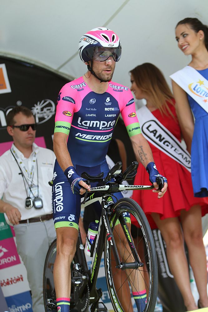Diego Ulissi (Lampre-Merida) finished sixth overall at the Tour de Pologne