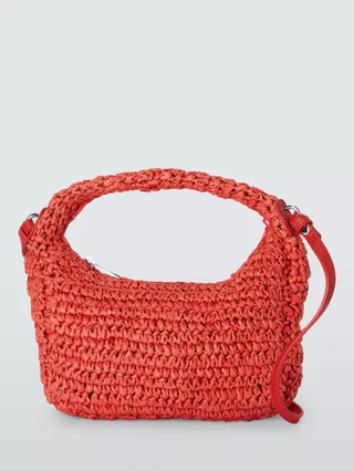 John Lewis Anyday Raffia Scoop Bag