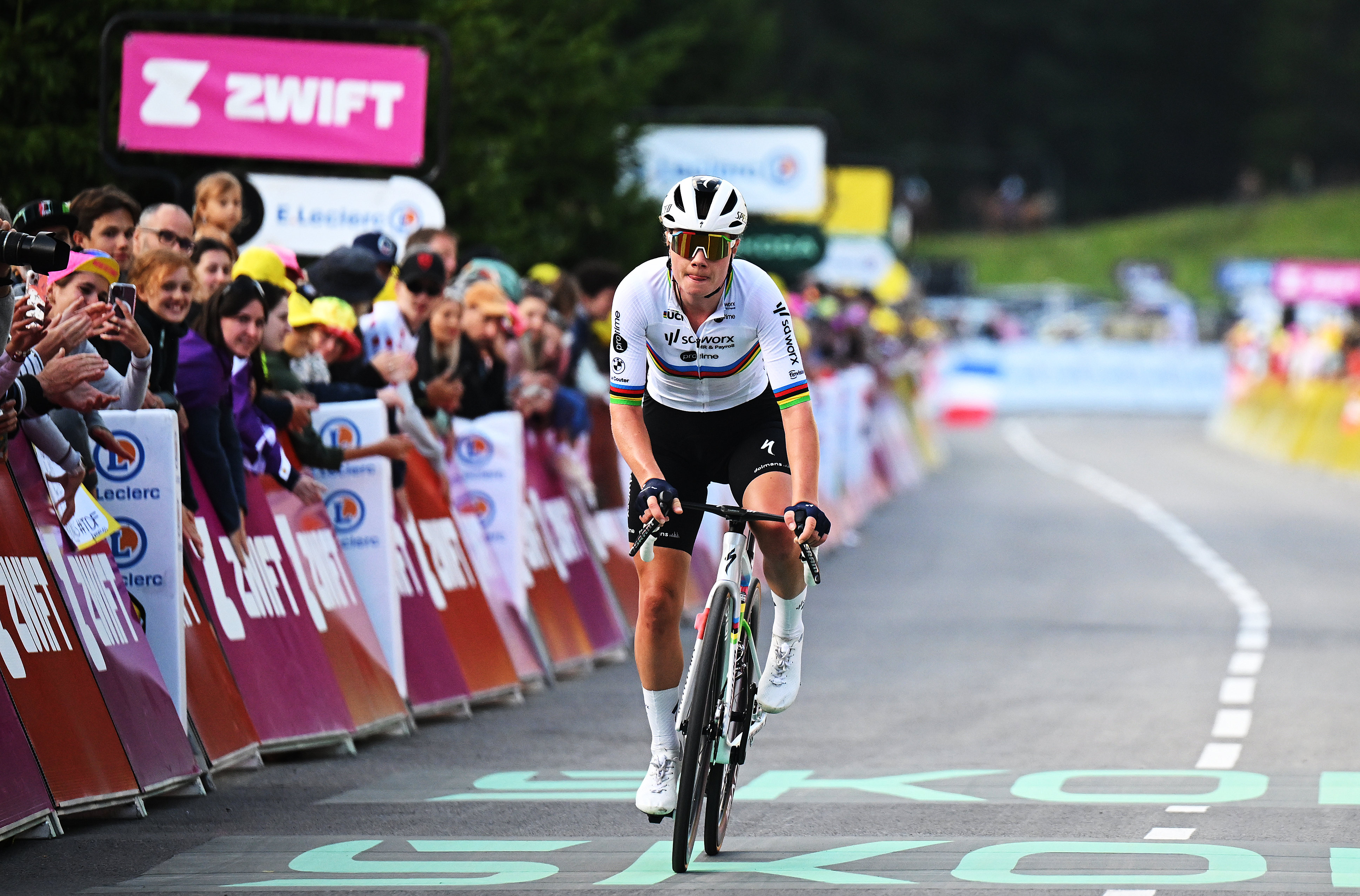 Lotte Kopecky at the Tour de France Femmes