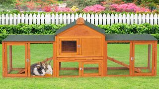 COZIWOW Extra Large Outdoor Rabbit Hutch