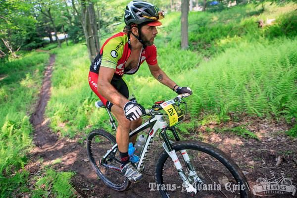 Niner's Dejay Birtch leads the singlespeed category after the TT