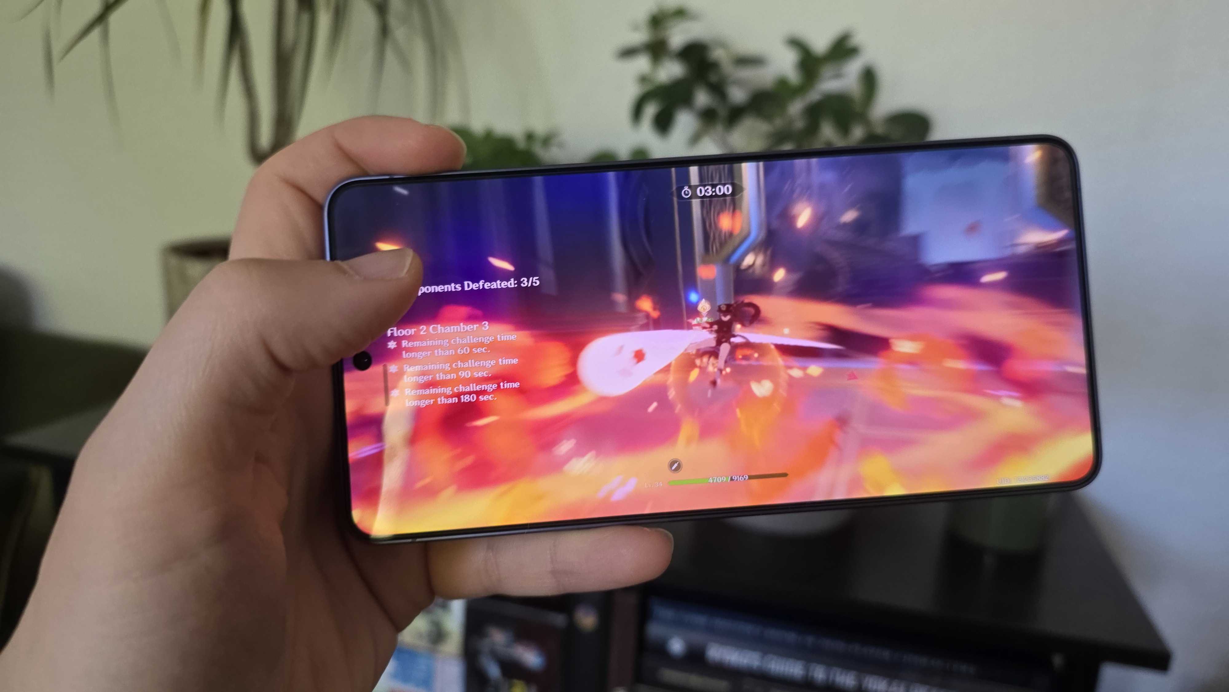 Genshin Impact on the Samsung Galaxy S26 Ultra