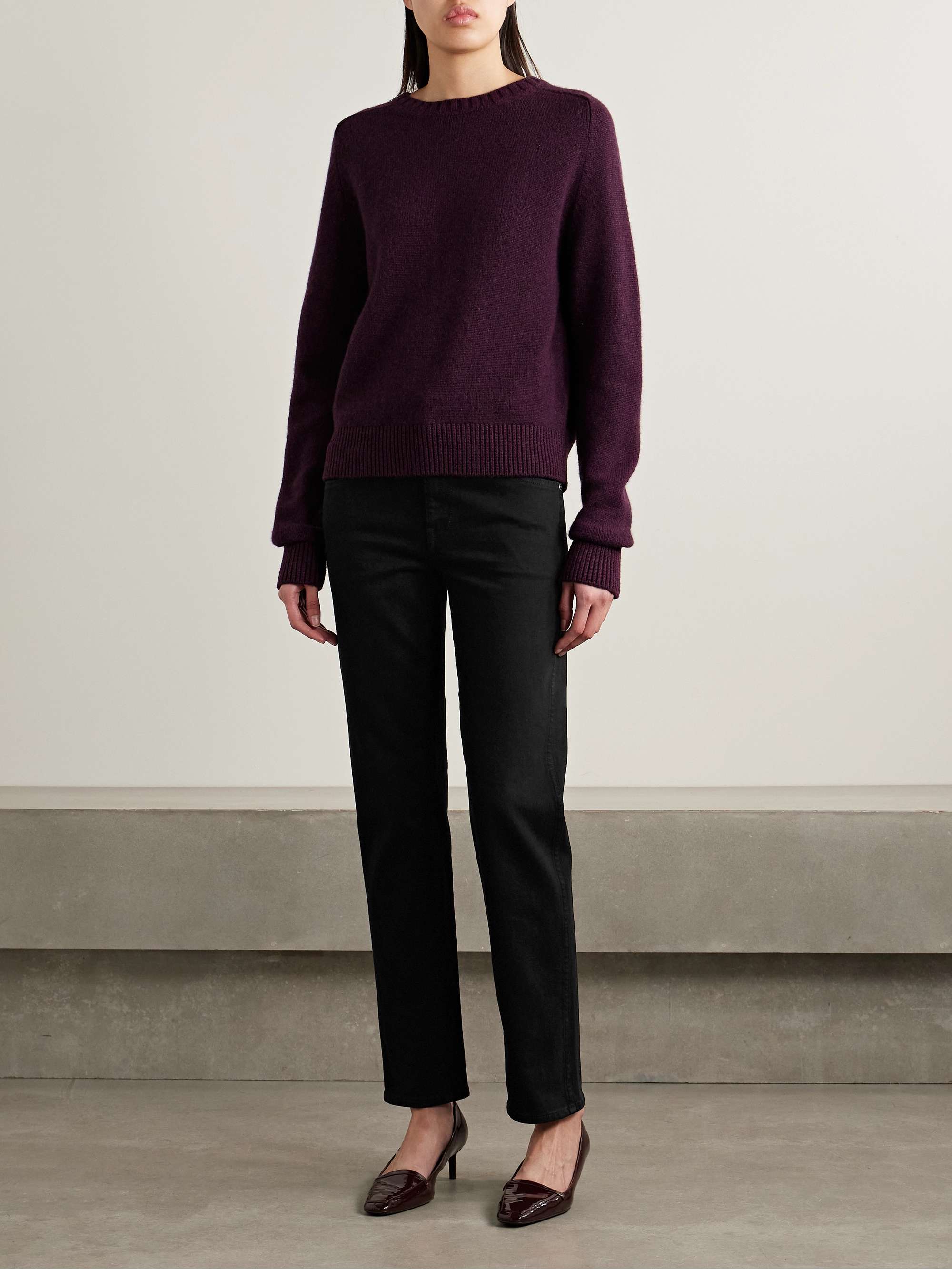 Viv High-Rise Slim-Leg Jeans