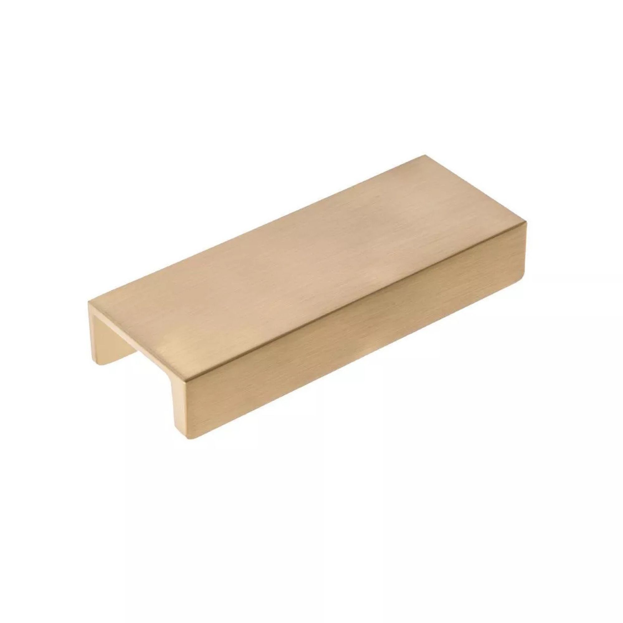 10pk Satin Brass Finger Pulls