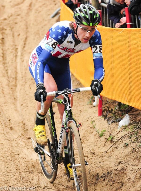 Jamey Driscol (USA) concentrating on his line