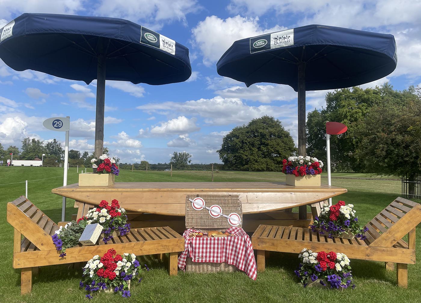 Burghley Horse Trials cross-country course
