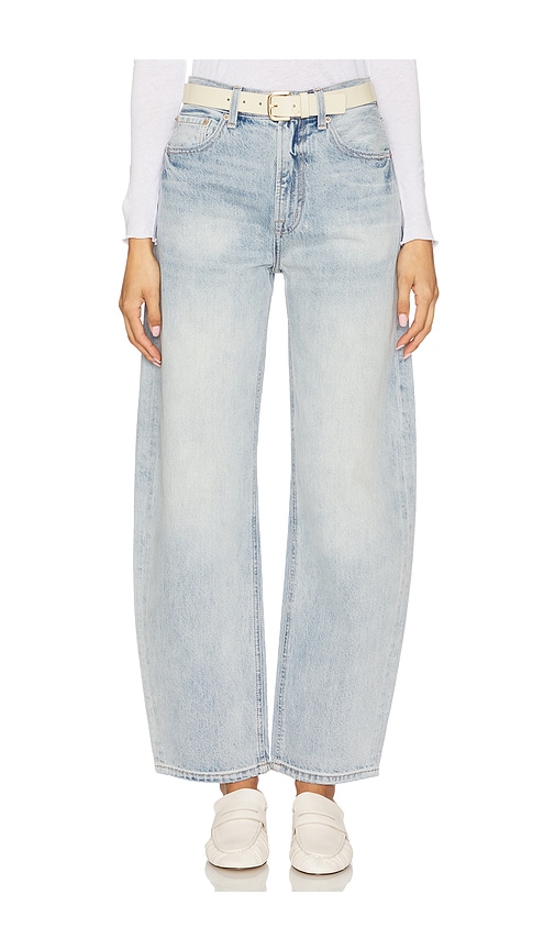 Wes High Rise Barrel Jeans