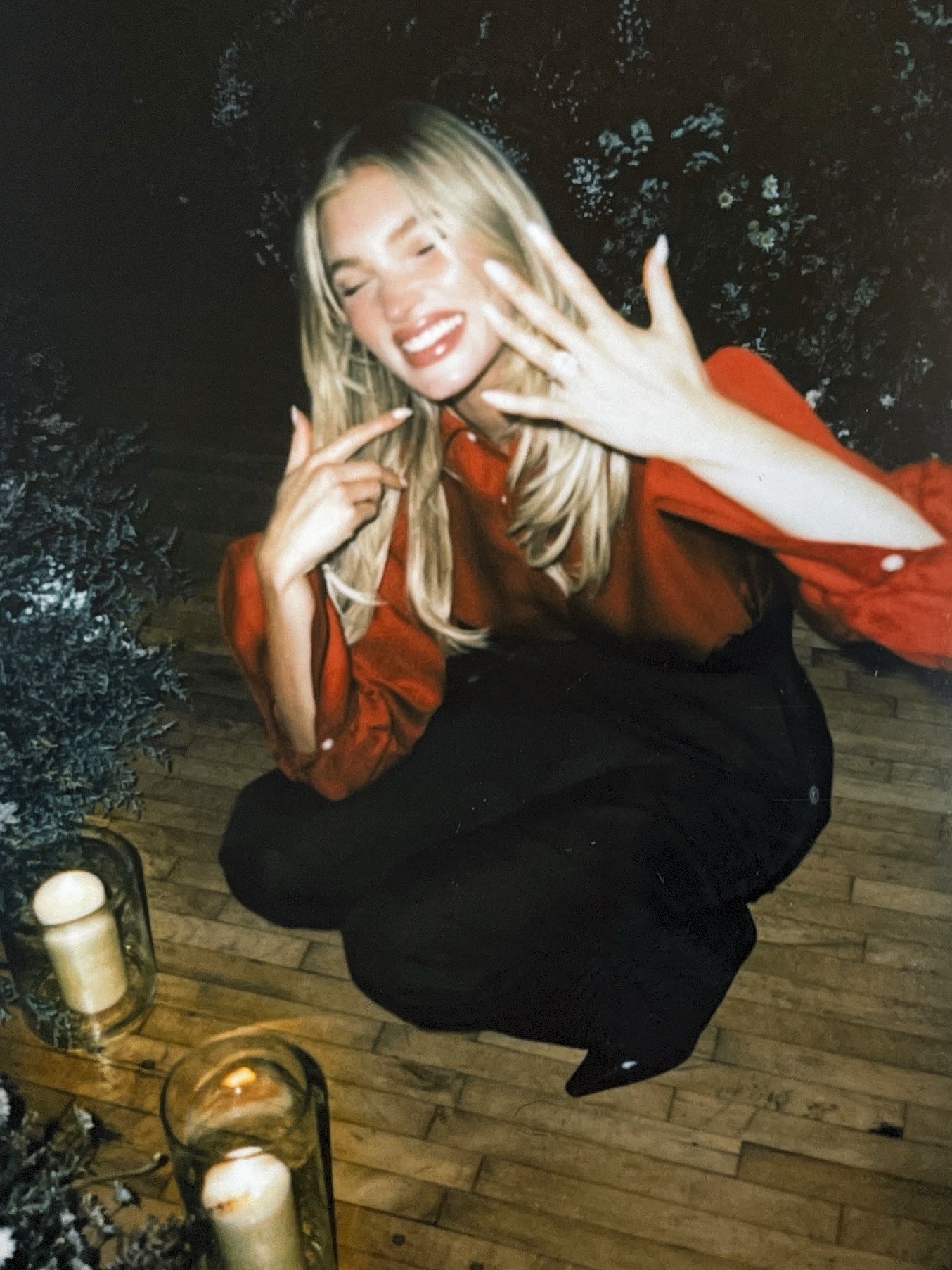 Elsa Hosk reveals her engagement ring by Tiffany & Co.