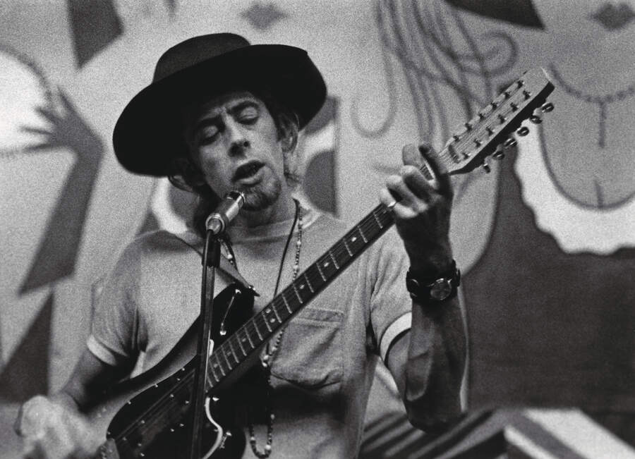 John Mayall onstage