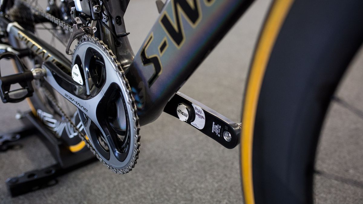 The 4iiii powermeter is dual sided