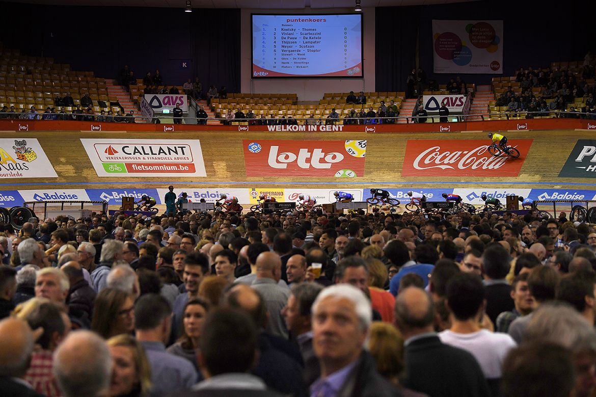 't Kuipke filling up for the Gent Six Day action