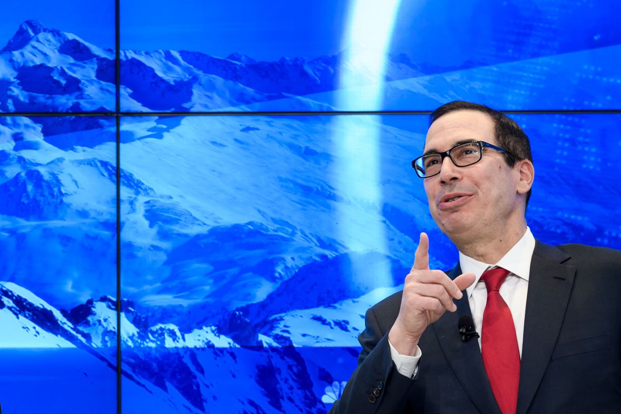 Steven Mnuchin at the World Economic Forum