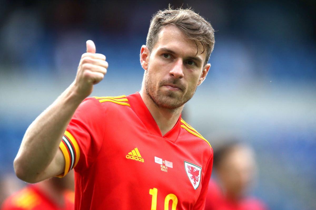 Aaron Ramsey Sits Out Wales Training But Says He Is Fine For Euro 2020 Opener Fourfourtwo 