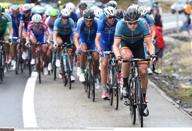 Belgium set the pace on the final lap of Worlds