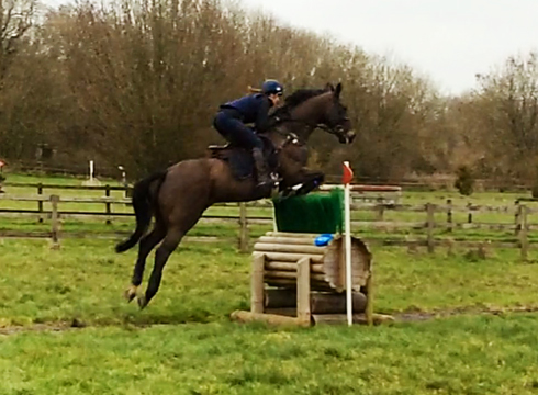 Rosie Fry and Another Breakfast cross-country schooling