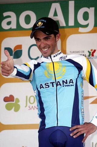 Alberto Contador (Astana) asks to race with Armstrong before Tour de France