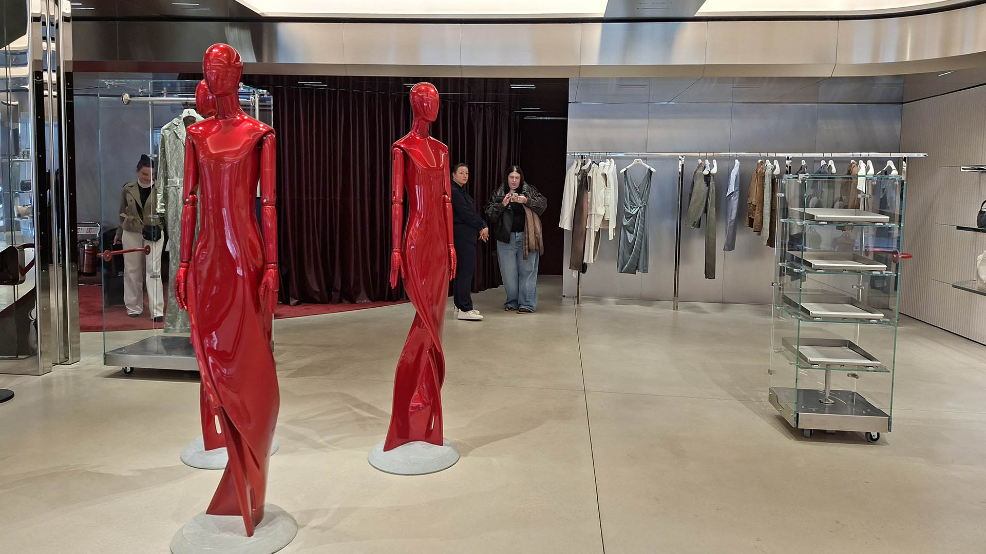 Ferrari Store interior photo.