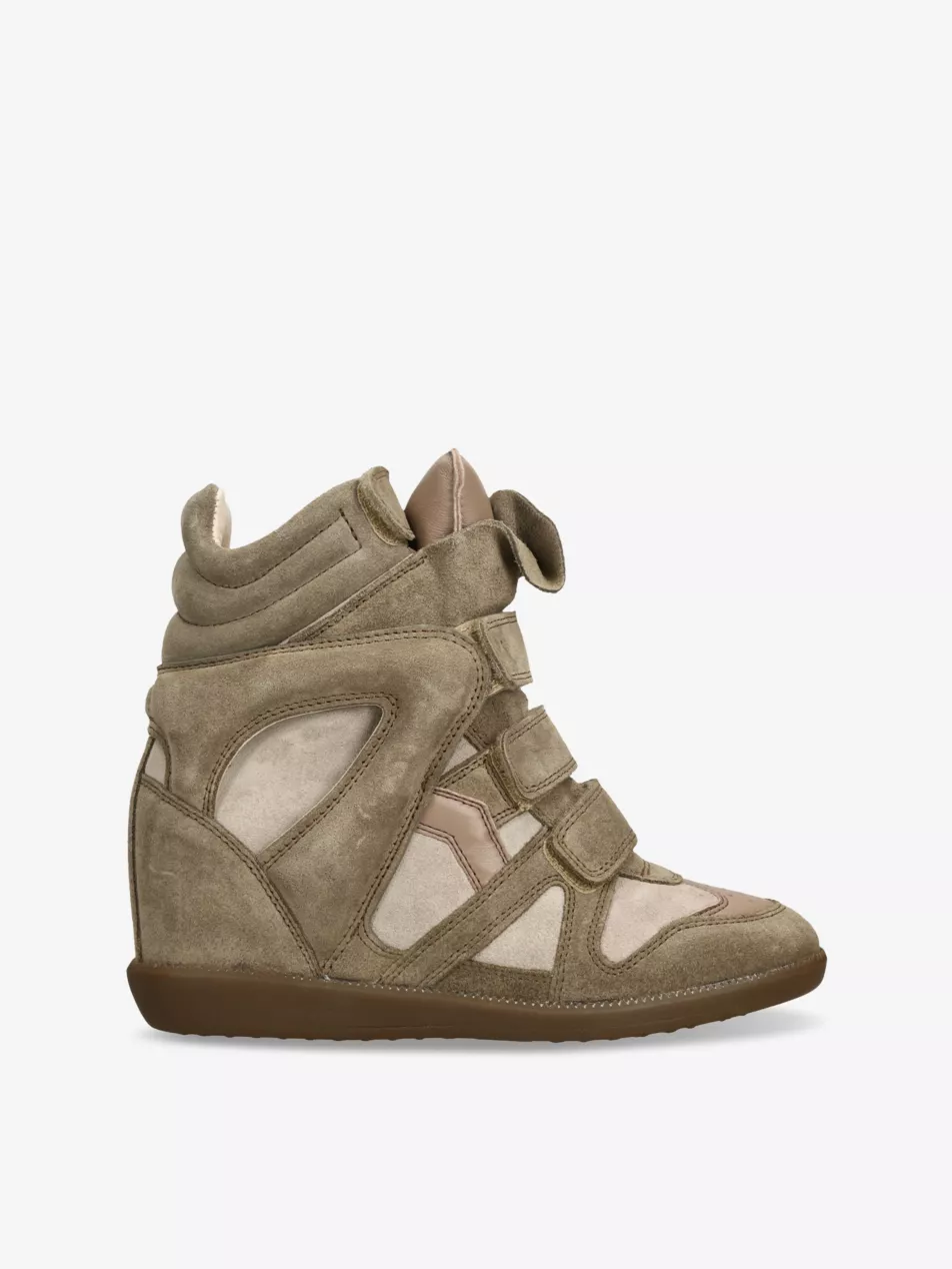 Bekett Suede High-Top Trainers - Eur 35 / 2 Uk Women