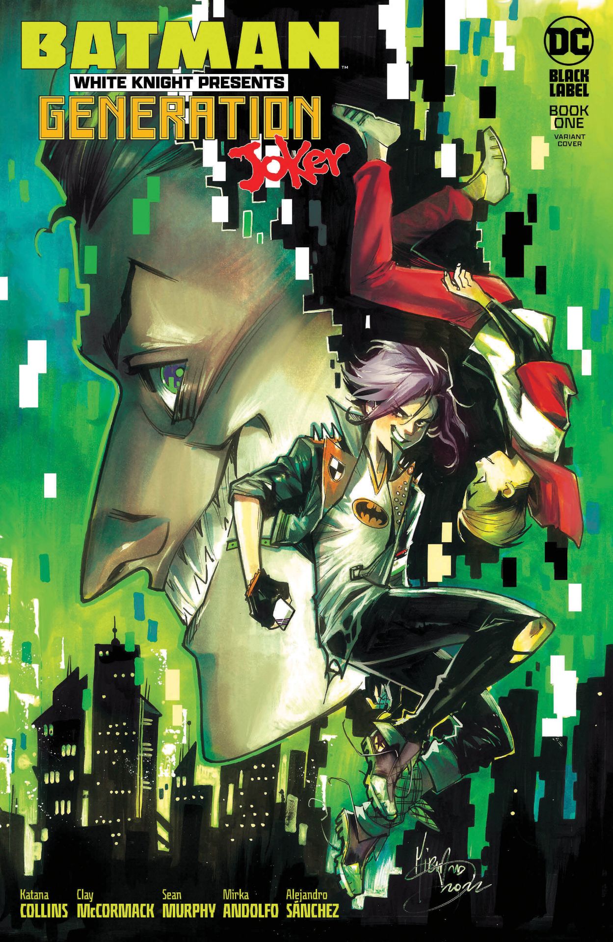 Batman: White Knight Presents: Generation Joker #1 covers