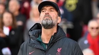 Liverpool manager Jurgen Klopp before the Premier League match between Nottingham Forest and Liverpool on 22 October, 2022 at the City Ground, Nottingham, United Kingdom