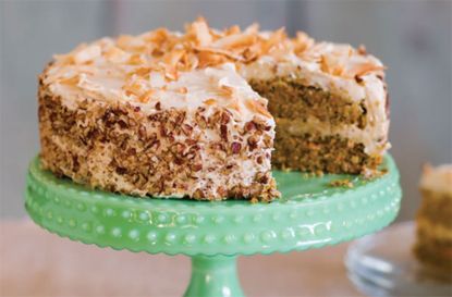 Gluten-free and sugar-free carrot cake
