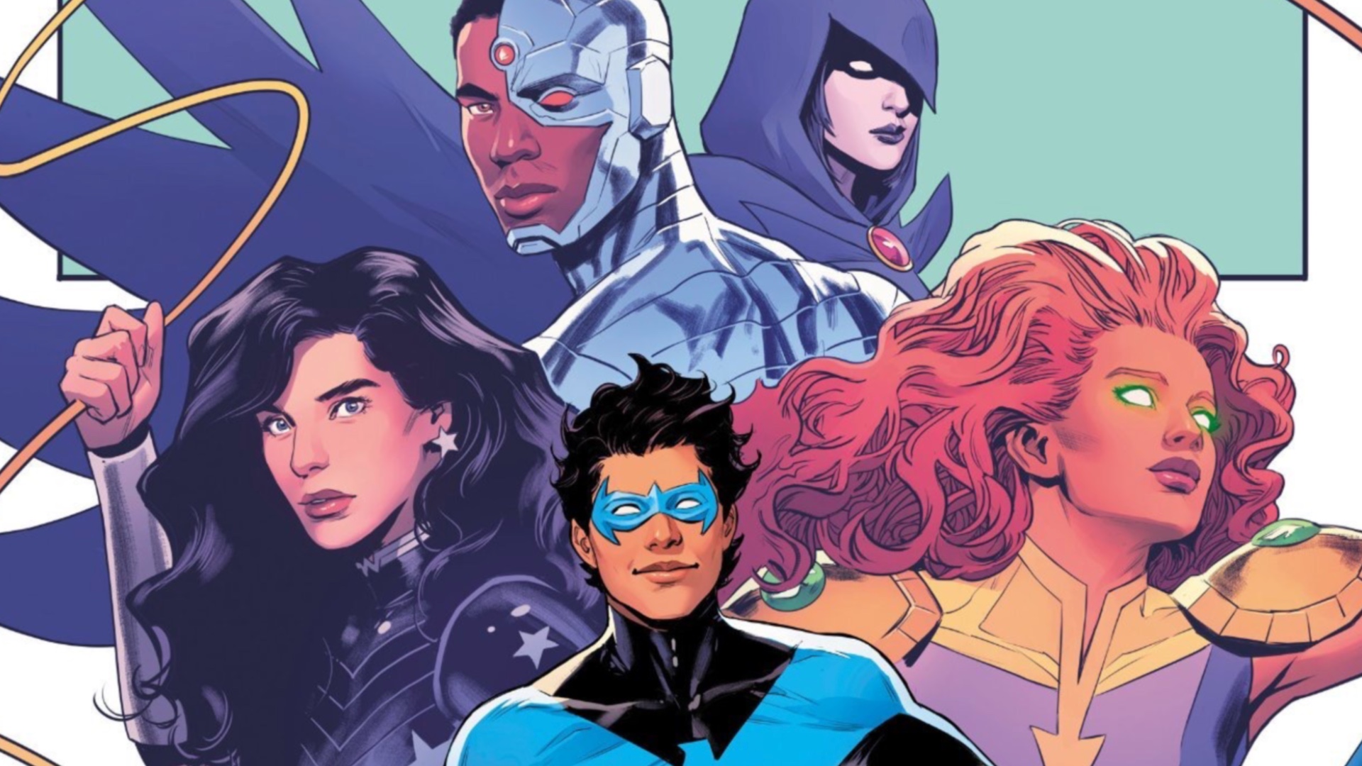 A new Teen Titans comic book series gives a hint at the big