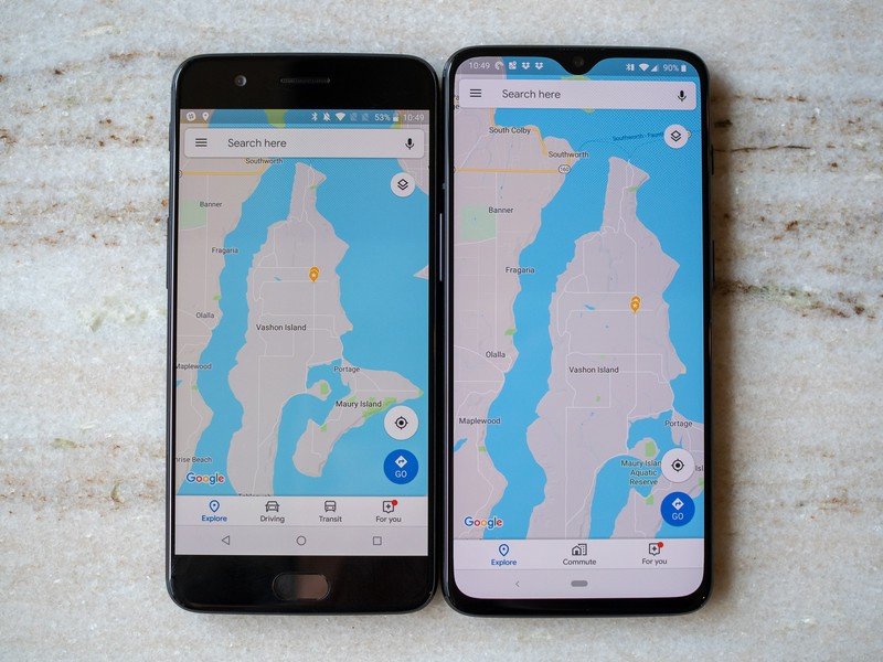 OnePlus 6T vs. OnePlus 5