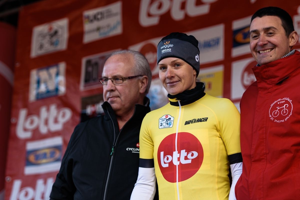 Lotto Cycling Cup leader Emma Johansson (Wiggle High5)