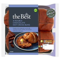 5. Morrisons the Best double chocolate hot cross buns, 4pk - View at Morrisons