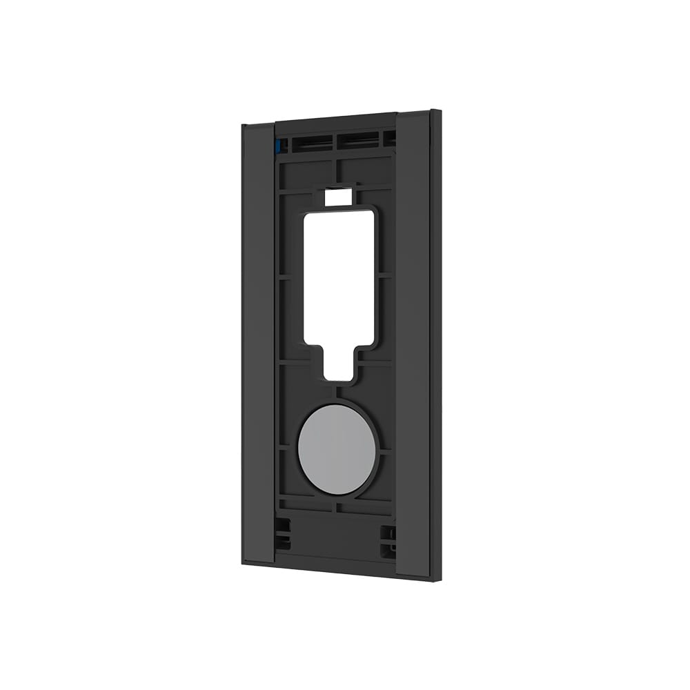 Mount for Ring video doorbells against white background.