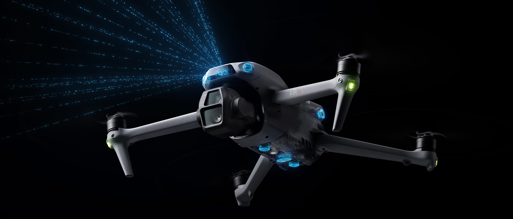 DJI Air 3S Collision Avoidance Sensors