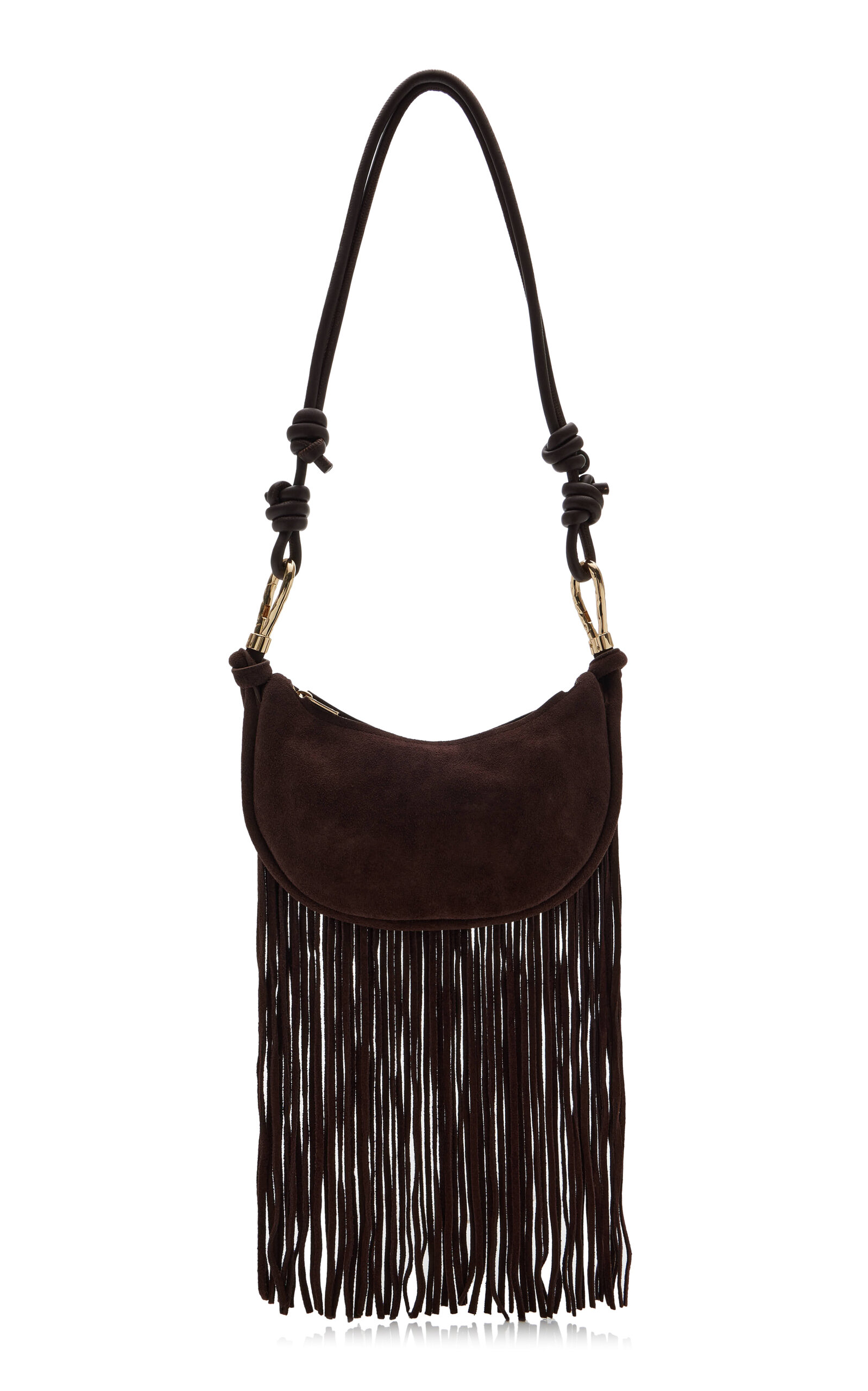 Avery Fringed Suede Crossbody Bag