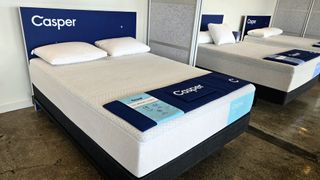 The new Casper Snow on display at Casper Labs in Brooklyn