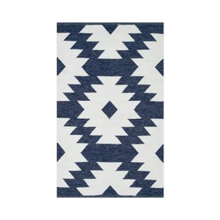 Wayfair Navy Kilim Outdoor Rug