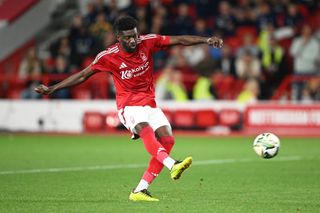 Nottingham Forest squad for 2024/25 NOTTINGHAM, ENGLAND - AUGUST 28: Ibrahim Sangare of Nottingham Forest misses the third penalty in the penalty shootout during the Carabao Cup Second Round match between Nottingham Forest and Newcastle United at City Ground on August 28, 2024 in Nottingham, England. (Photo by Michael Regan/Getty Images)