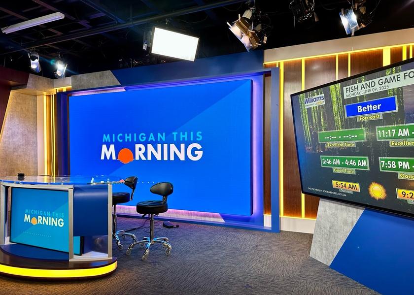 Key Code Media built a new ip-based Travis City studio for WWTV that uses Clear-Com for distributed communications.