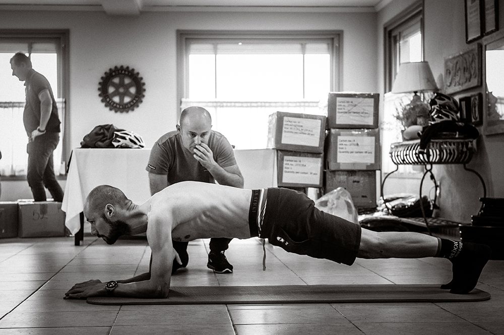 Some core work for Tom Boonen
