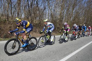 Milano Sanremo 2021 112th Edition Milano Sanremo 299 km 20032021 Charles Planet FRA Team Novo Nordisk Taco Van per Horn BEL Intermarche Wanty Gobert Materiaux photo Luca BettiniBettiniPhoto2021