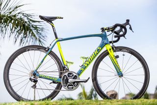 Michael Rogers' Tinkoff Team Specialized S-Works Tarmac.