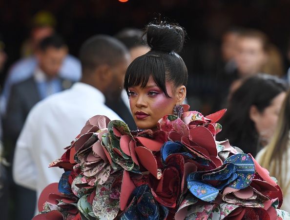 Rihanna at the 2017 Met Gala.