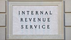picture of the IRS Internal Revenue Service sign