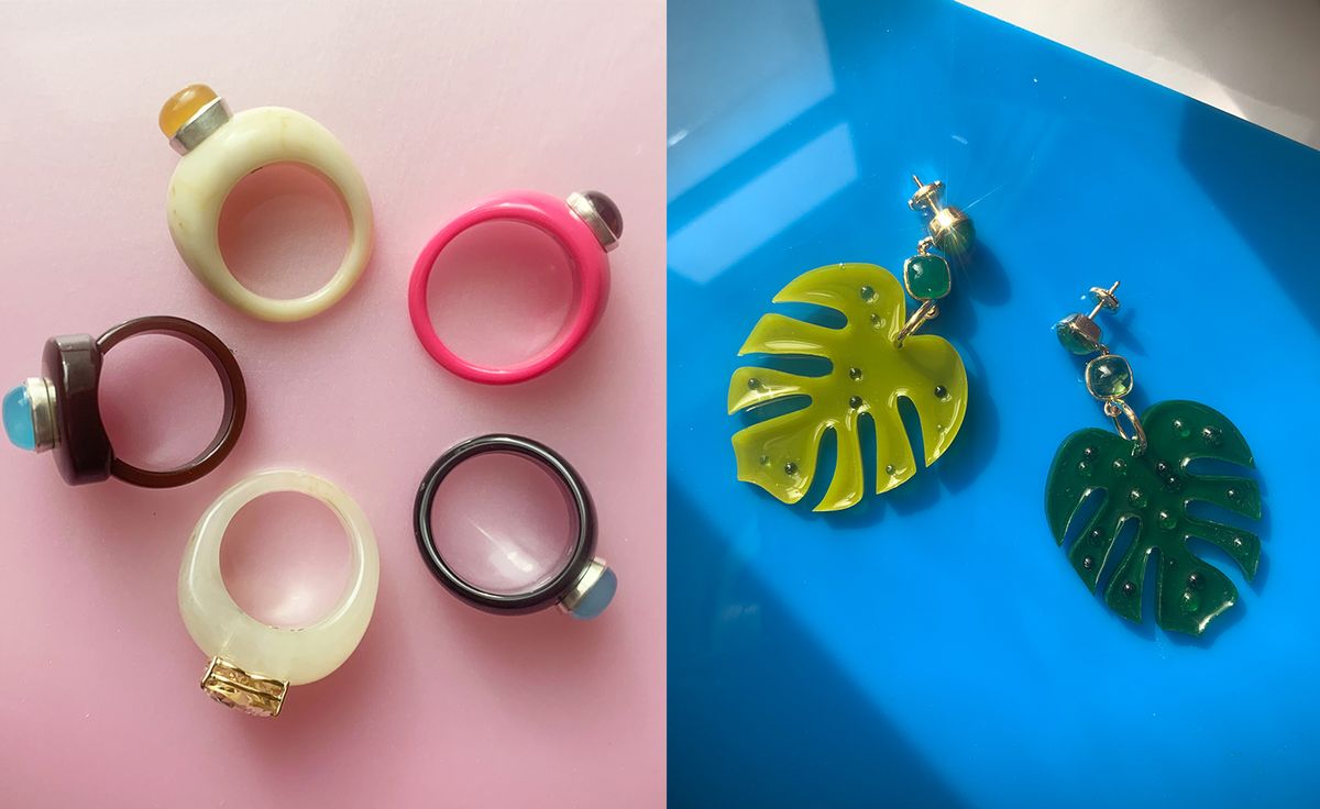 Tessa Packard jewellery embraces vintage plastic and whimsy