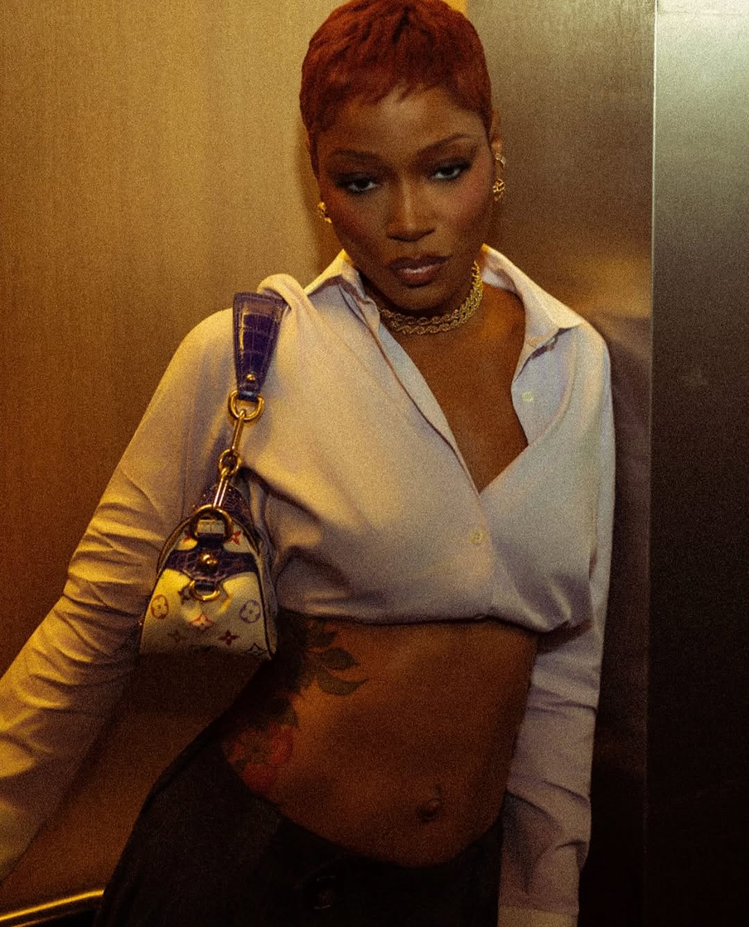 Keke Palmer carried a rare Louis Vuitton bag in her latest Instagram post