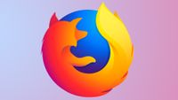 Mozilla Firefox logo on gradient background